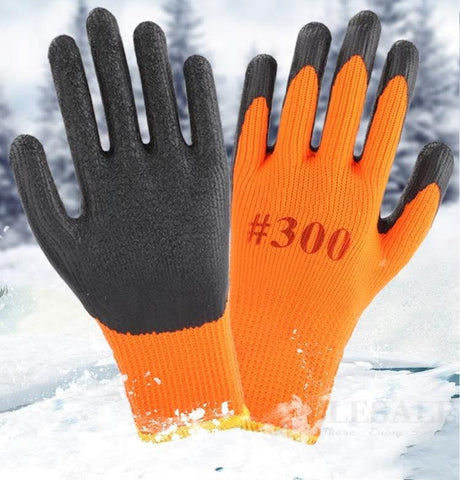 Winter Waterproof Anti-Skidding Thermal Working Gloves - Indigo-Temple