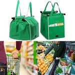 GraBag - The Ultimate Grocery Bag (2 PCS) - Indigo-Temple