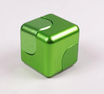 Anti-stress Gyro Aluminum Cube Spinner