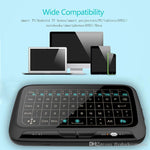 2-in-1 Wireless Multimedia Touchpad & Keyboard - Indigo-Temple