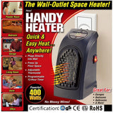 Handy Heater™ - Wall Outlet Space Heater - Indigo-Temple