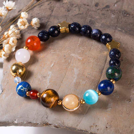 Solar System Energy Bracelets - Indigo-Temple