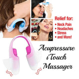 iTouch™ Total Vibrating Body Massager - Indigo-Temple