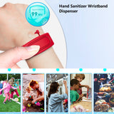 SafeHands™ Hand Sanitizer Wristband Dispenser *** 2pcs***