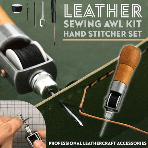 Multifunctional Leather Sewing Awl Kit Set