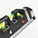Multipurpose 7-IN-1 Level/Laser Horizon/Measuring Tape Tool - Indigo-Temple