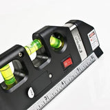 Multipurpose 7-IN-1 Level/Laser Horizon/Measuring Tape Tool - Indigo-Temple