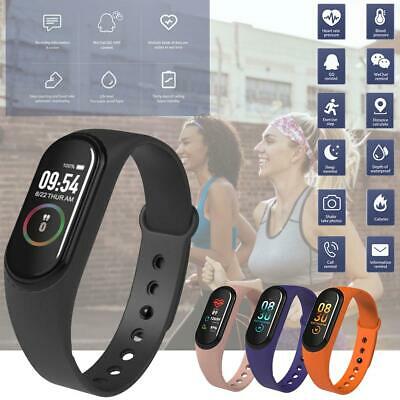 M4™Leading-Edge Fitness & Health Tracker Smart Watch (Android & IOS) - Indigo-Temple