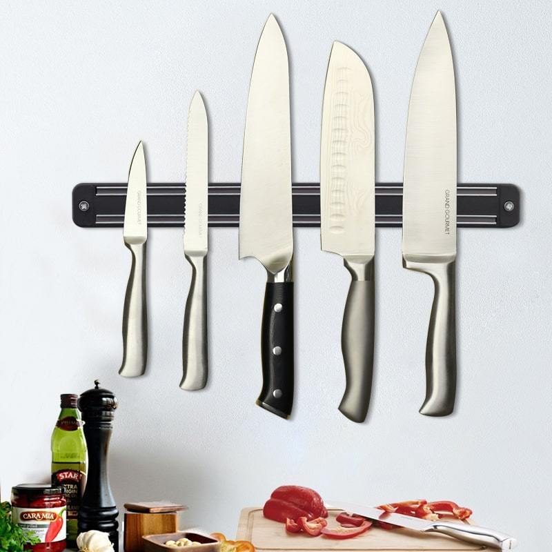 13'' magnetic wall knife holder - Indigo-Temple