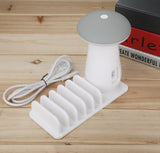 Smartshroom™ Multi Port USB Charger & Night Lamp - Indigo-Temple