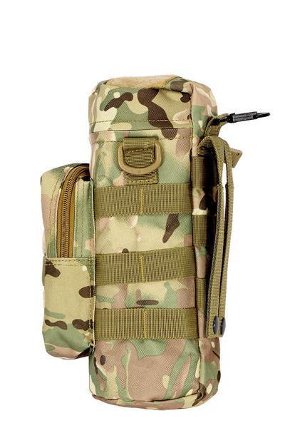 Molle Oxford Water Bottle Pouch - Indigo-Temple