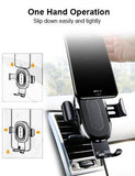Baseus™ 2-in-1 Wireless QI Charger & Auto-locking Gravity-Mount - Indigo-Temple