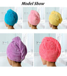 InstantDry™ Hair Towel Cap - Indigo-Temple
