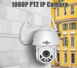 IX-EYE™ 1080P  HD WiFi Outdoor weatherproof PTZ  Security  Camera - Indigo-Temple