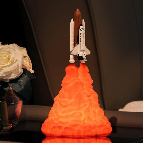 Apollo-X™ 3D printed Space Shuttle lamps - Indigo-Temple