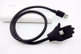 2 in1 Stand Up Charging Cable - Indigo-Temple
