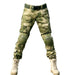 CombatKing™ - Combat Cargo Pants With Knee Pads - Indigo-Temple