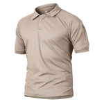 Quick-Dry Breathable Tactical Polo-Shirt - Indigo-Temple