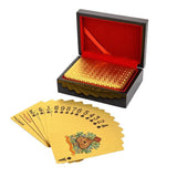 24k Gold "HIGH STAKES"  Poker Playing Cards