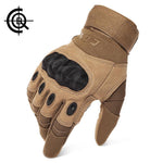CQB Outdoor Tactical Gloves - Full Finger - Indigo-Temple