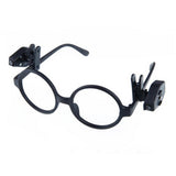 Mini Universal  LED Eyeglass Clip On - Indigo-Temple