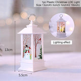 LED Christmas Decoration Lanterns (2 pcs set) - Indigo-Temple
