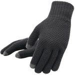 Glam™ Knitted Touch Screen Cashmere Wool Gloves - Indigo-Temple