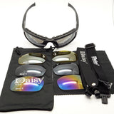 X7 Ballistic Army Polarized  Sunglasses - Indigo-Temple