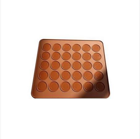 30-cavity Silicone  Macaron Shape Mould - Indigo-Temple