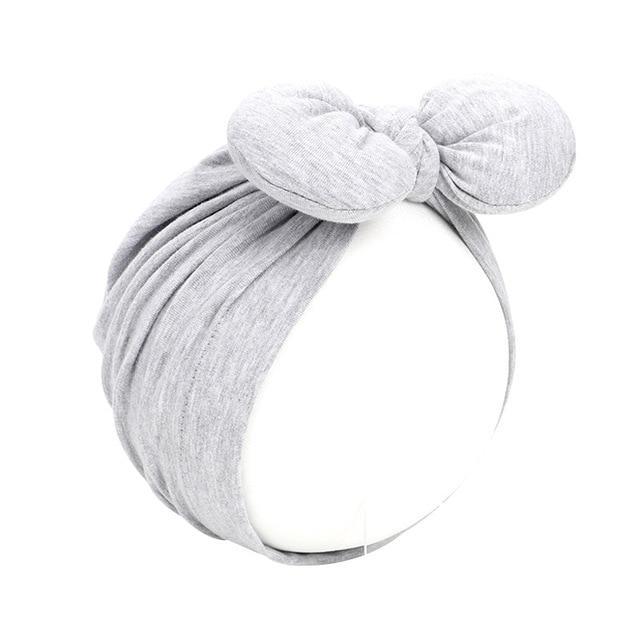 Baby Girls Polka Dot Headband - Indigo-Temple