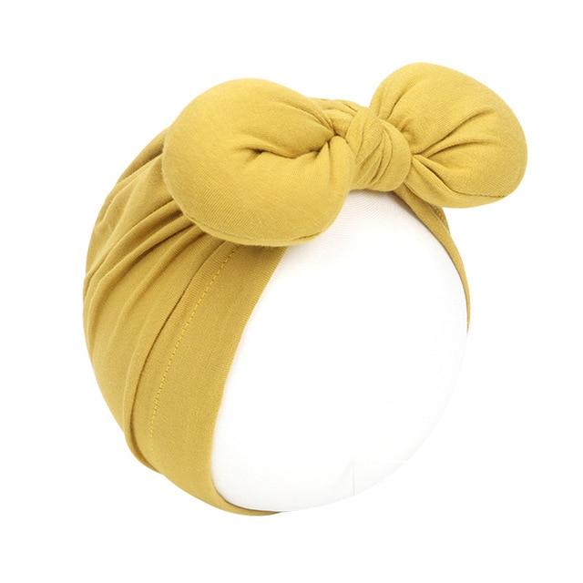 Baby Girls Polka Dot Headband - Indigo-Temple