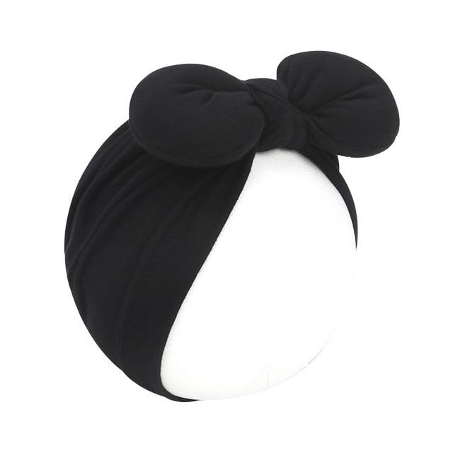 Baby Girls Polka Dot Headband - Indigo-Temple
