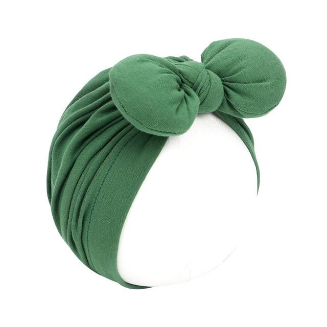 Baby Girls Polka Dot Headband - Indigo-Temple