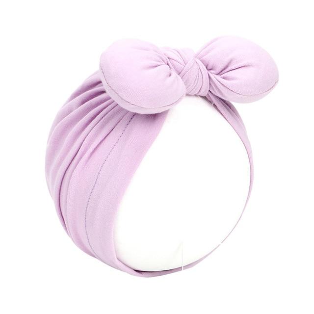 Baby Girls Polka Dot Headband - Indigo-Temple
