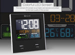 Digoo DG- Smart Charging Alarm Clock & Weather Station - Indigo-Temple
