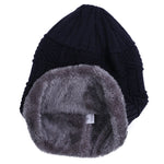 WindWarrior™ Wool Hat and Scarf Winter  Set - Indigo-Temple