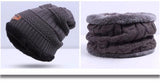 WindWarrior™ Wool Hat and Scarf Winter  Set - Indigo-Temple