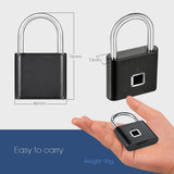 SmartLock™ Fingerprint Keyless USB Rechargeable Lock - Indigo-Temple