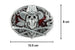 Western Belt Buckle - Indigo-Temple