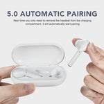 Tws Wireless Bluetooth V5.0 Touch operated Earbuds with Charging Case