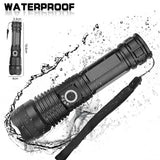 Super Bright 5 Modes Zoomable Led Flashlight