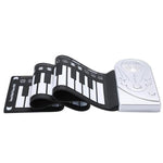 Flexible Roll Up 49 Keys Digital Silicone Piano