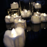 Remote Tea light Candles 12 Pieces Set