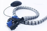 CableKing™ Smart Flexible Spiral Cable Organizer