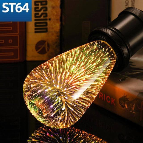 3D Magical Firework Led Light Bulb