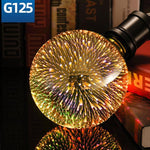 3D Magical Firework Led Light Bulb