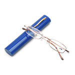 Unisex Reading Glasses with Tube Case