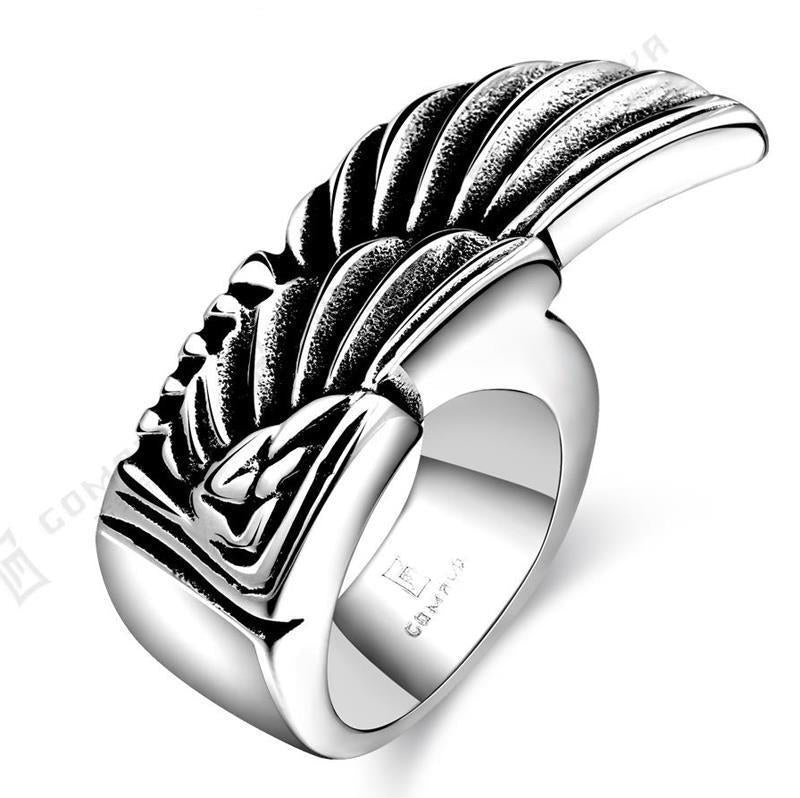 Wing  Ring - Indigo-Temple