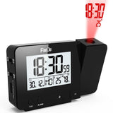 Futuristic Projection Digital Alarm Clock