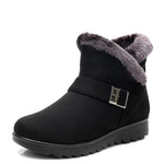 Elegant Snow Boots With Warm Fur Plush For Women